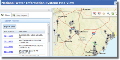 Water quality data custom box