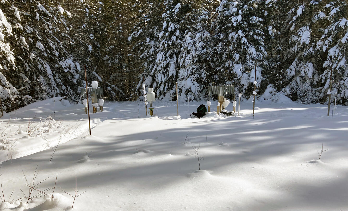 High elevation meteorological station
