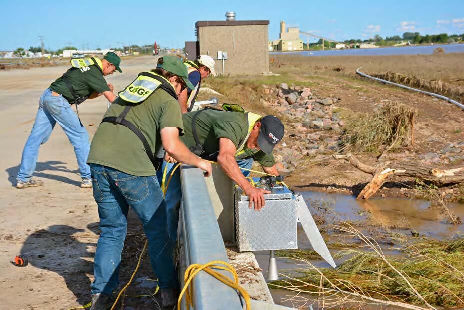 Installation of a USGS Rapid Deployment Gage