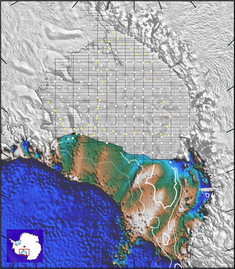 ROSETTA-Ice Flight Plan Map