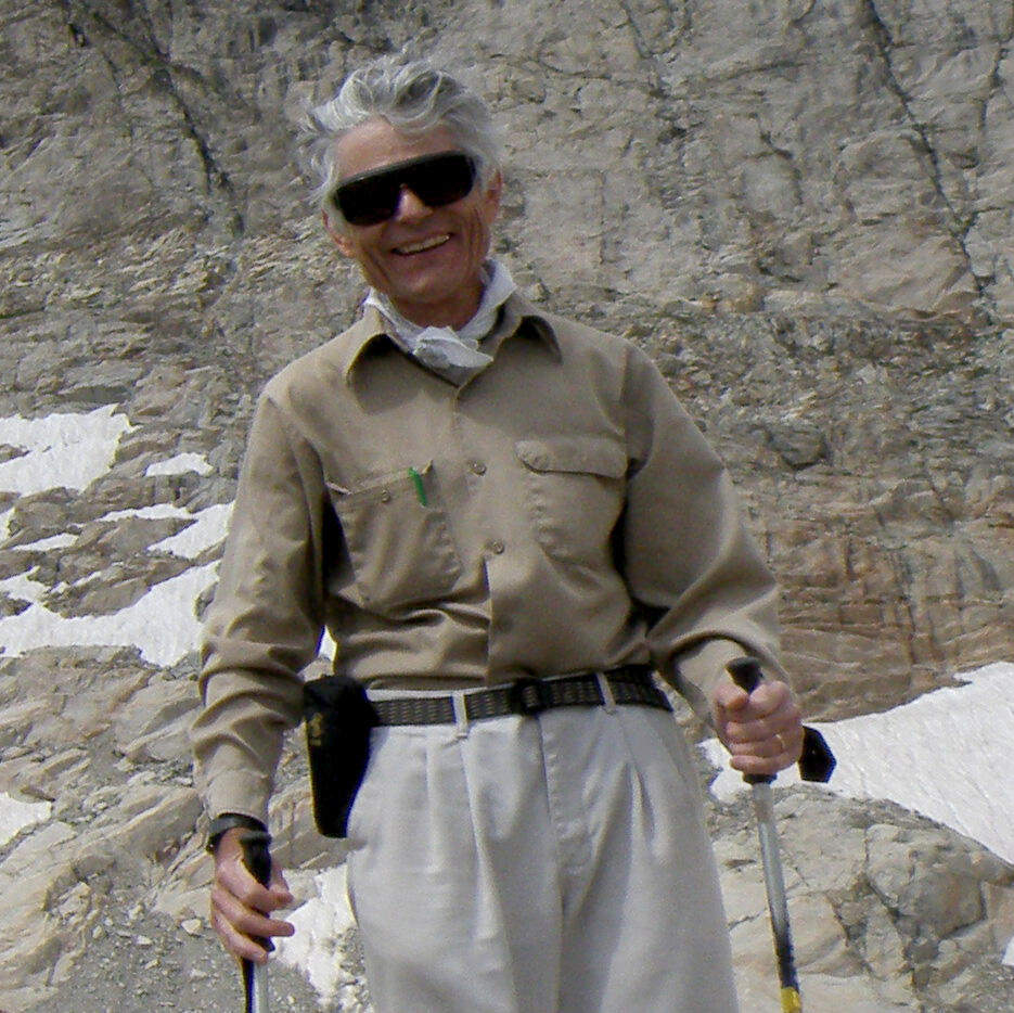 Photo of geologist, Ralph Shroba