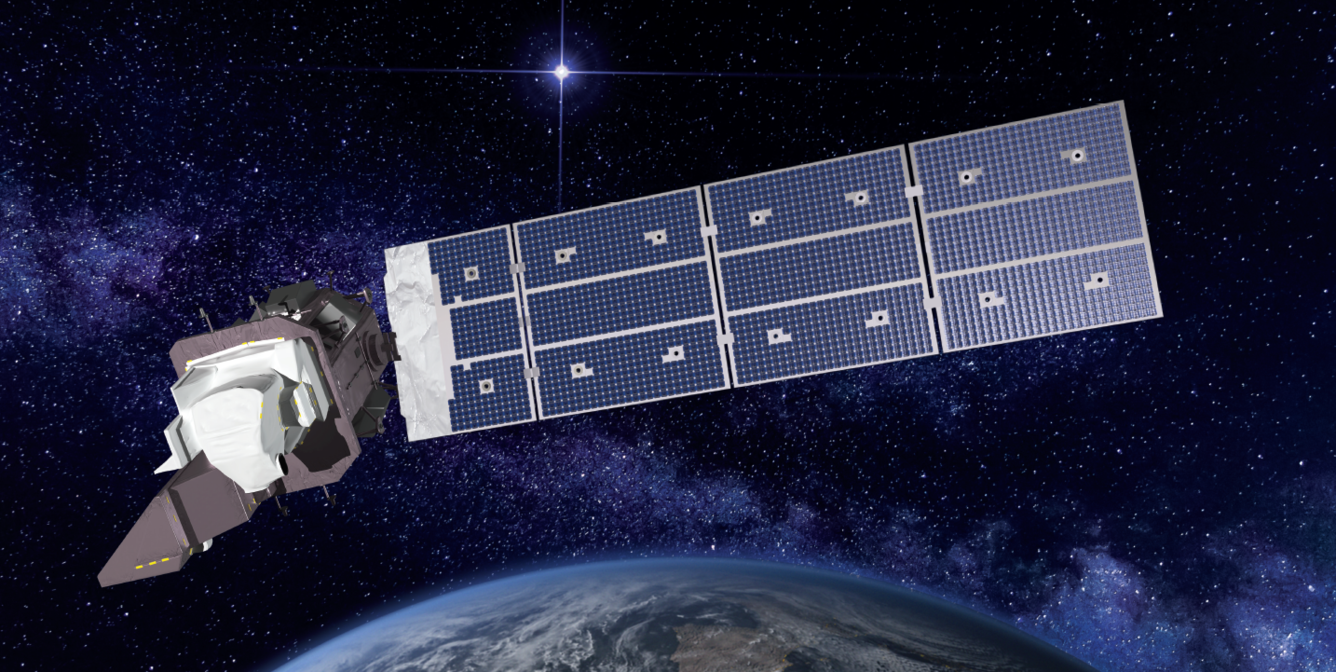 Rendering of Landsat 9