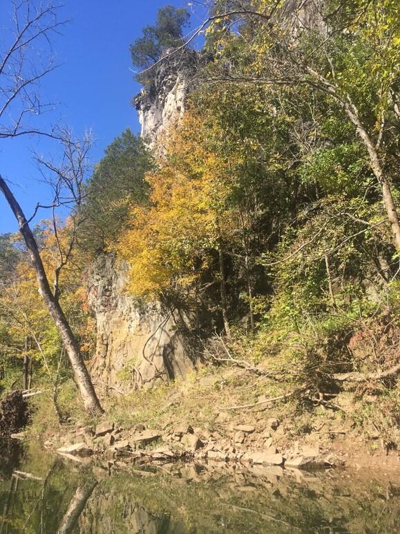 Big River near St. Francois State Park in Missouri