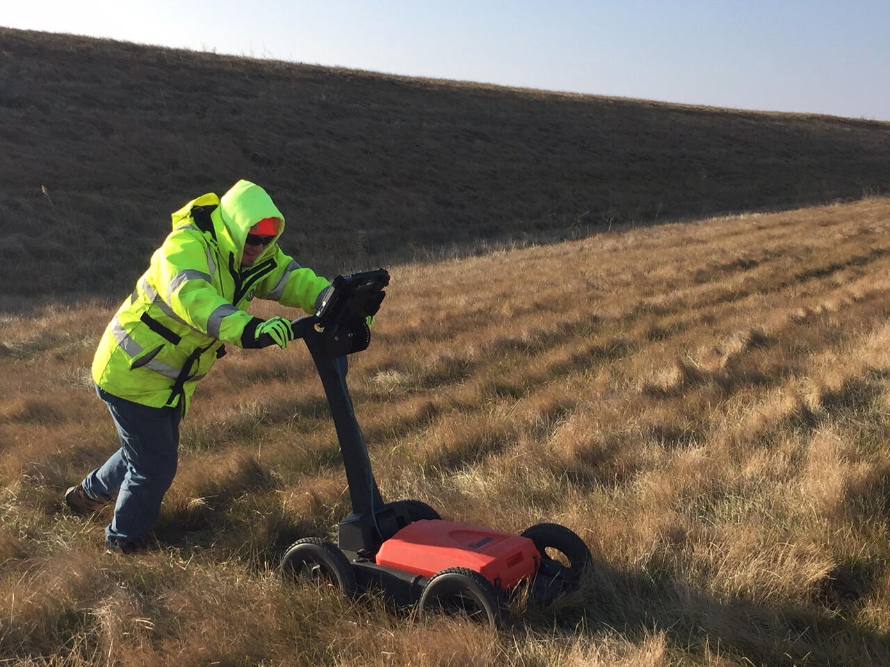 ryan adams ground penetrating radar combined disposal facility east chicago IN