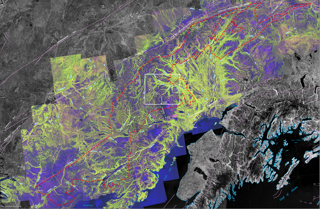 Remote sensing map