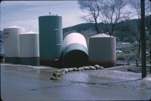 Sandbags Used in Deadwood May 1965
