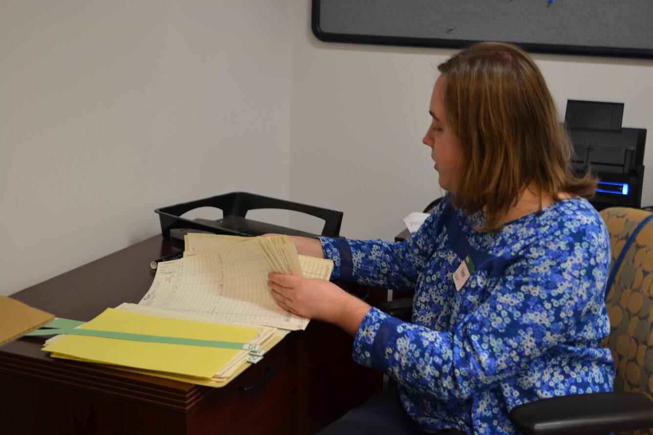 STEP-UP Student with bird banding record