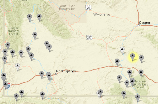 Surface-water sites currently sampled in the WLCI area