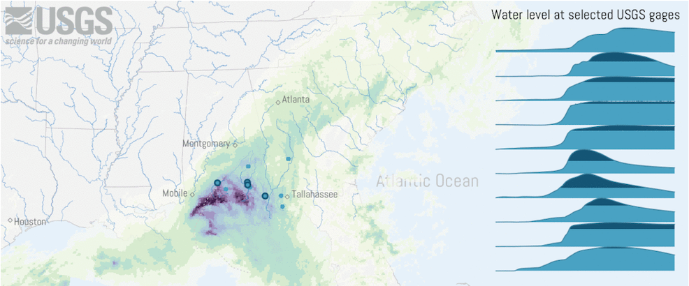 Hurricane Sally foot print