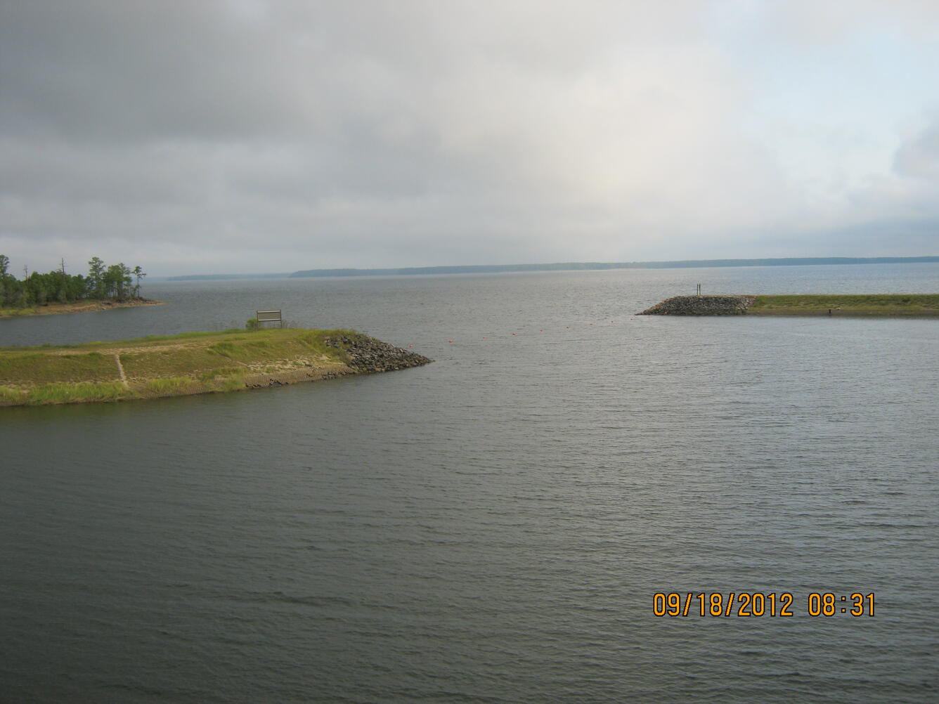 Sam Rayburn Lake, September 2012