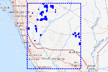 GIS shapefile: Sarasota County, Florida irrigated agricultural land-use for the 2018 growing season