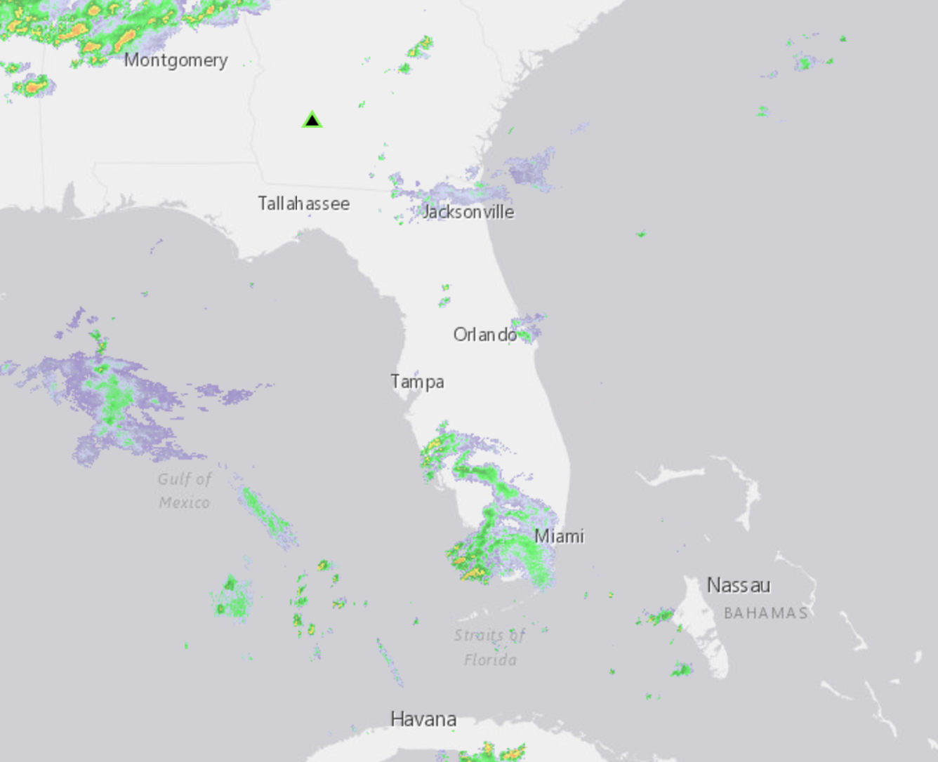 Screenshot of flood inundation mapper