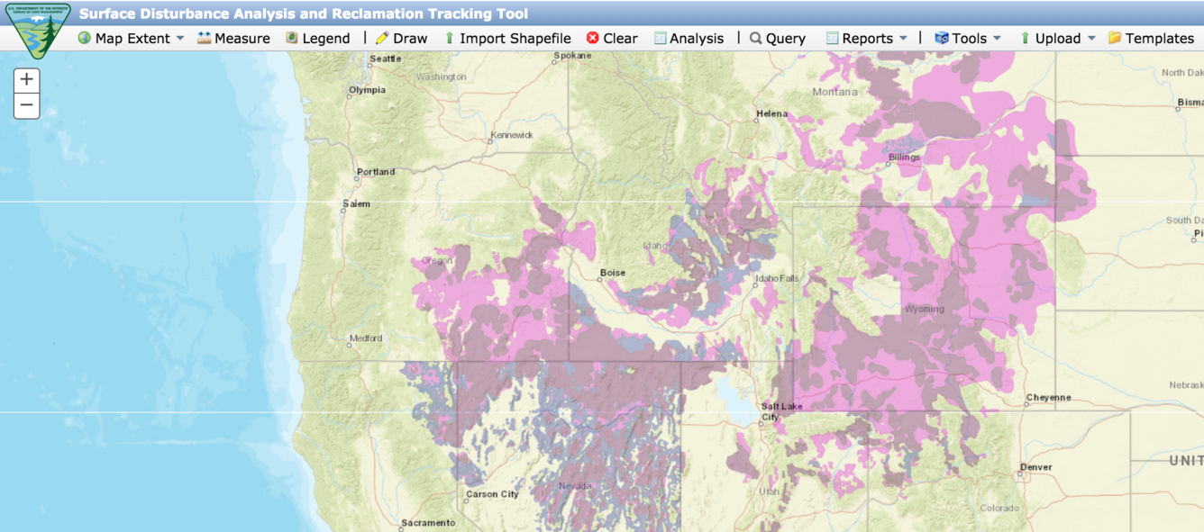 Surface Disturbance and Reclamation Tracking Tool (SDARTT)