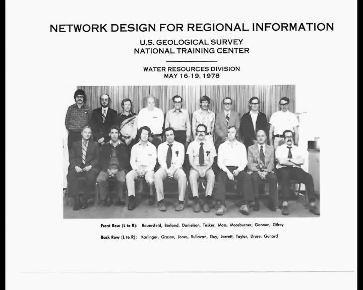 Network Design for Regional Information 1978