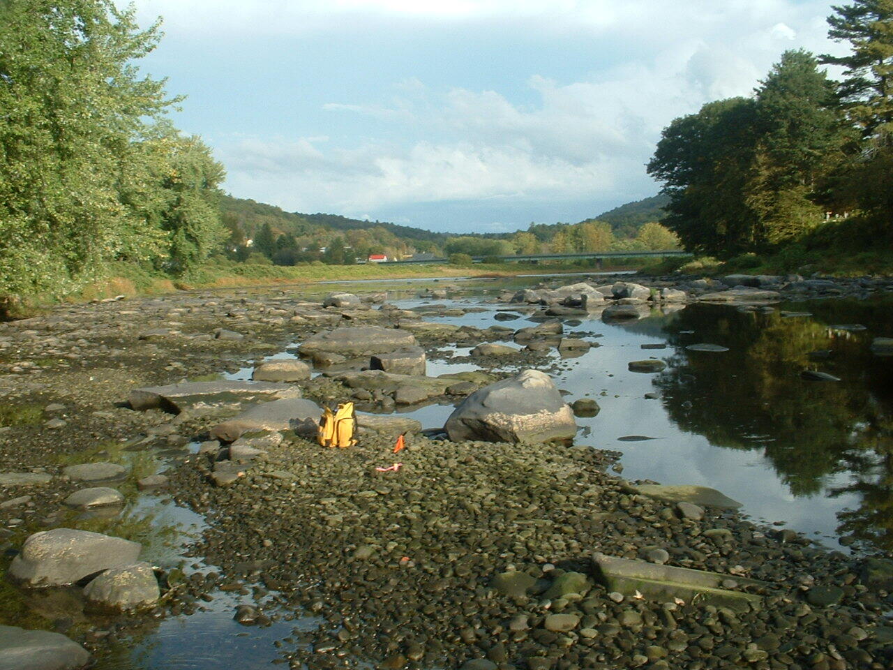 Delaware River near Callicoon, NY - low flow
