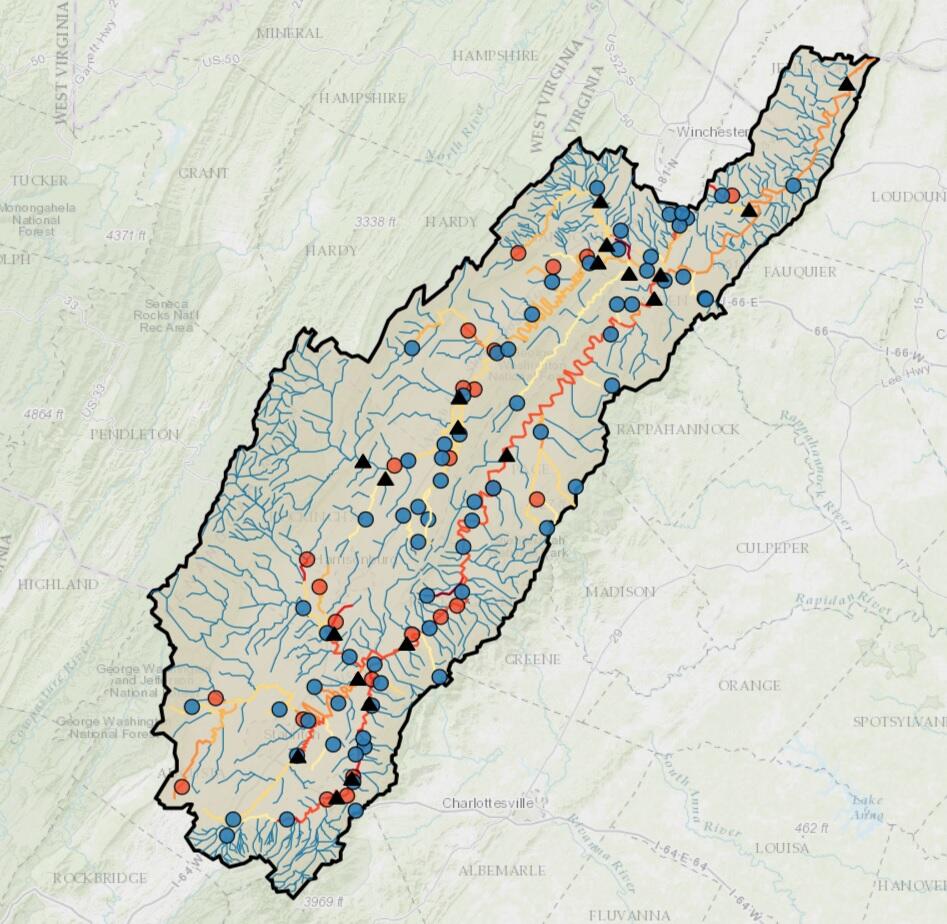 Shenandoah municipal and industrial discharges