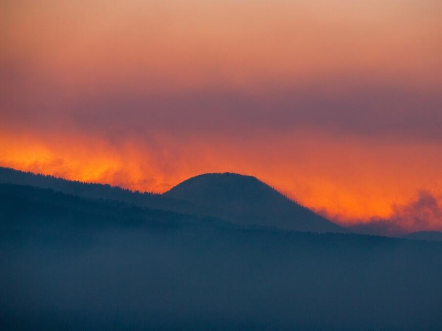 Shultz Fire in Arizona