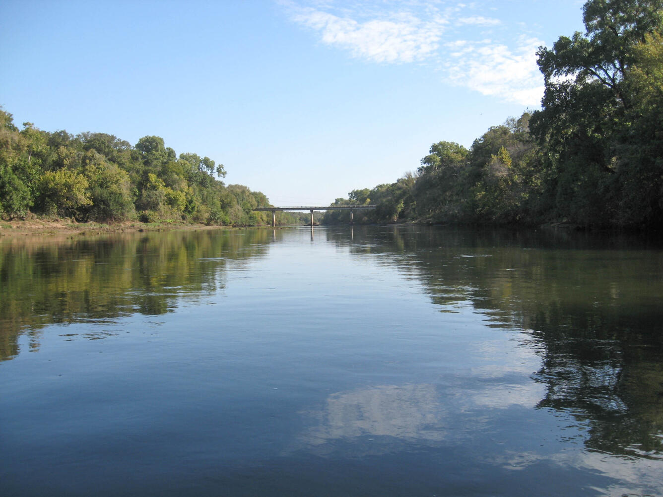 Upstream of White Oak 