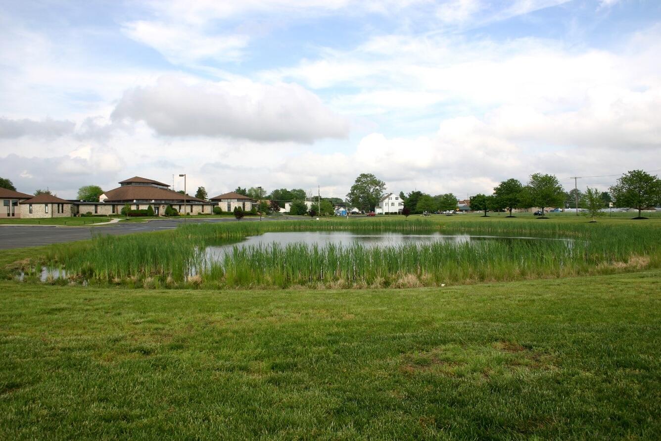 Storm water basin collection site