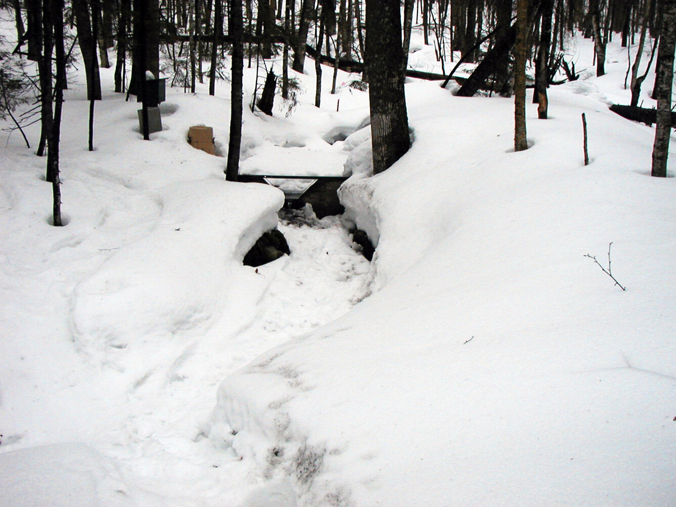 Automatic water sampling at Sleepers River Research Watershed, Danville, Vermont