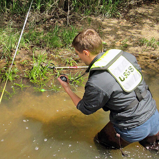 Bobber method for streamflow estimation