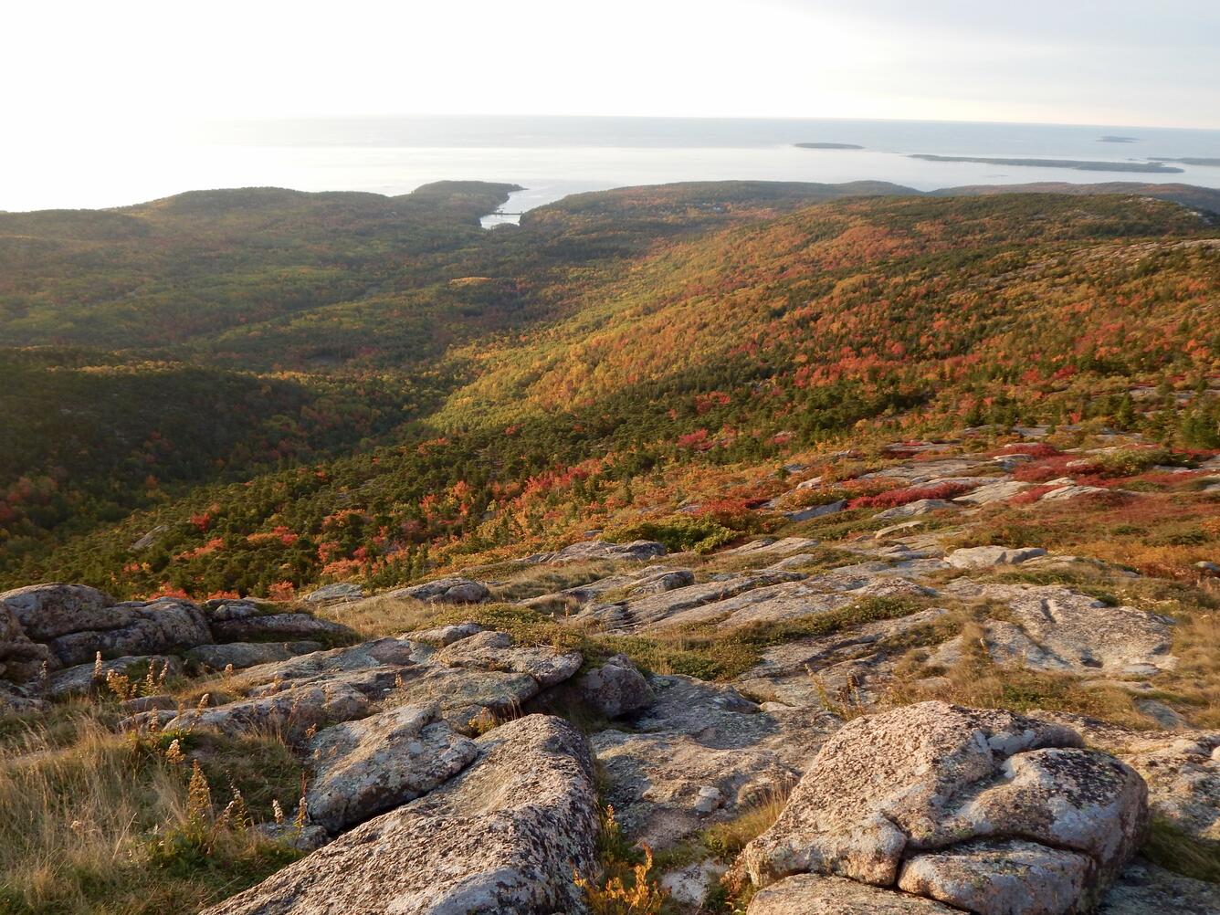 Sunrise on Cadillac Mountain, Acadia National Park