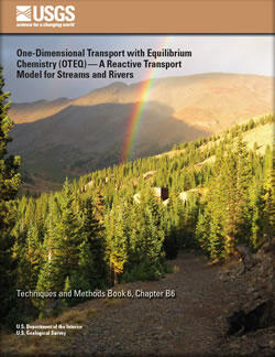 Report cover One-Dimensional Transport with Equilibrium Chemistry (OTEQ) — A Reactive Transport Model for Streams and Rivers