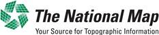 The National Map logo - small sized 233 x 55
