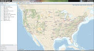 The National Map Viewer Interface