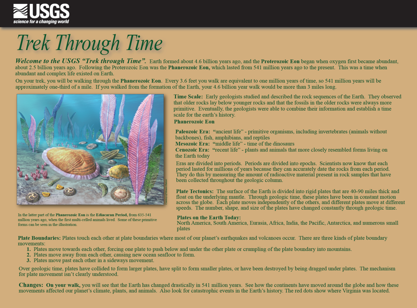 Trek through Time Introduction