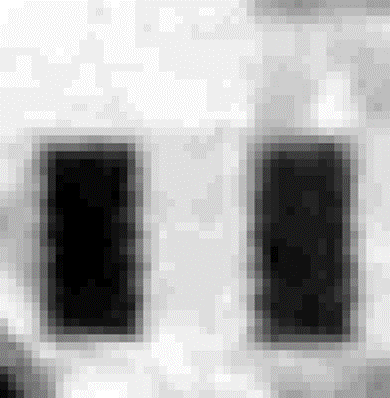 Landsat 7 Thermal Band Detector Misalignment - Before