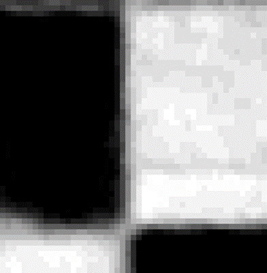 Landsat 7 Thermal Band Detector Misalignment After - Closeup