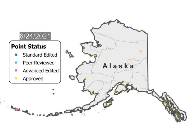 TNMCorps Mapping Challenge: Timelapse of City/Town Halls in AK 