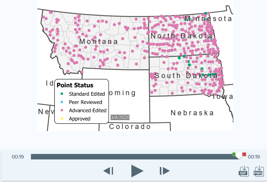 THUMBNAIL: Timelapse of City/Town Halls in MT, ND, SD