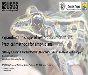 Title slide for expanding the scope of restoration