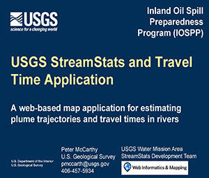 Titleslide for StreamStats and Travel Time Application