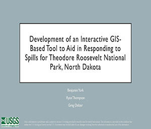 Titleslide for GIS-Based Tool to Aid in Responding to Spills