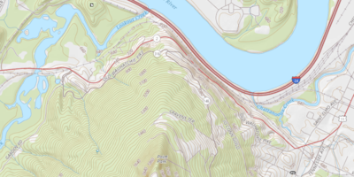 Topo Base map update, Lookout Mt and Tenn River, Chattanooga, TN 