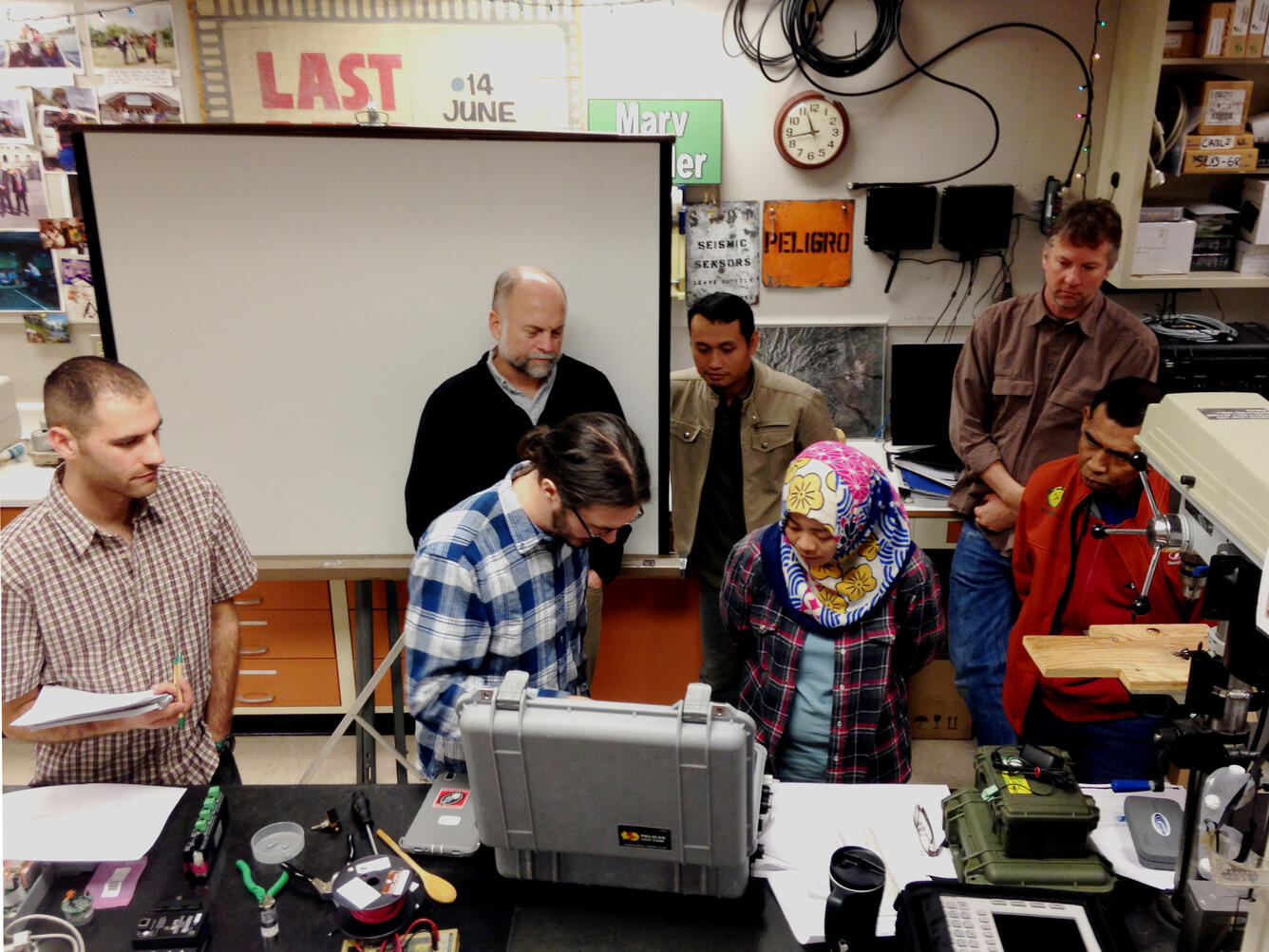 Training in Volcanic Gas Monitoring