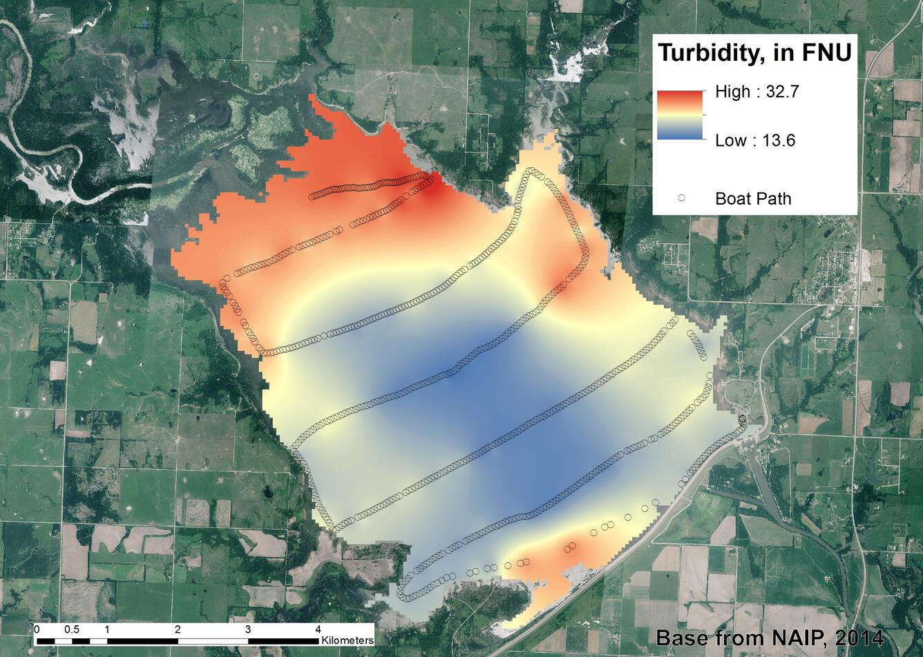 Turbidity Map