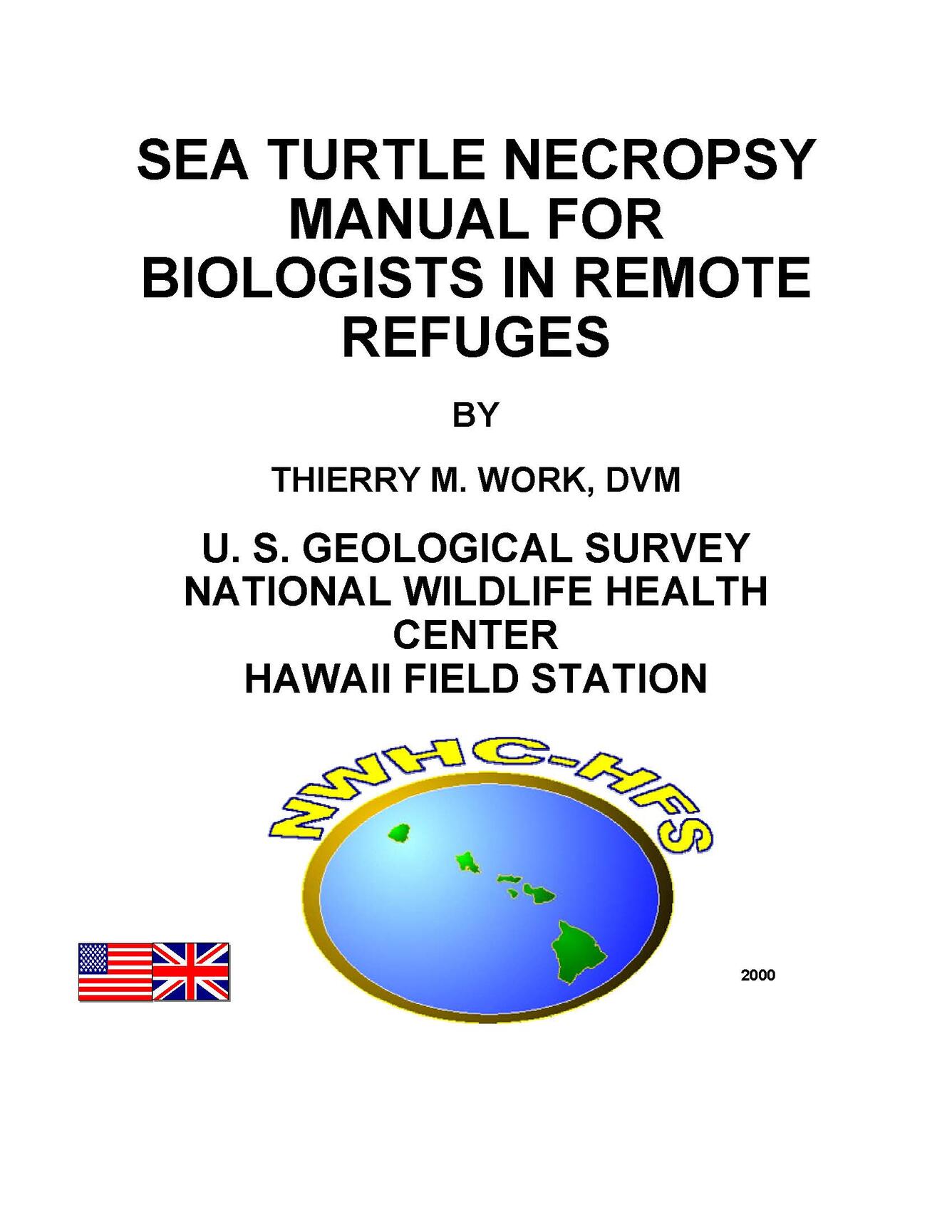 Sea turtle necropsy manual in english