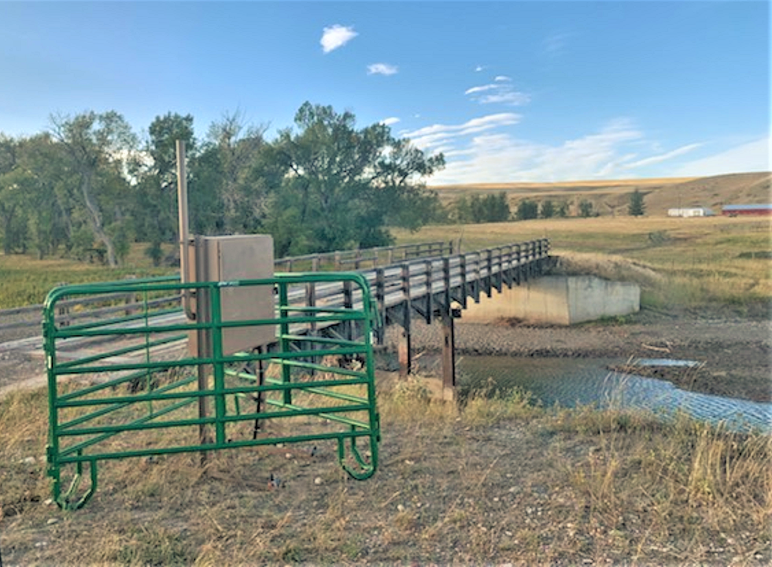 Two Medicine River above Badger Creek near Piegan Montana