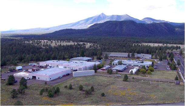 Areal photo of USGS Flagstaff Science Campus, Flagstaff, Arizona