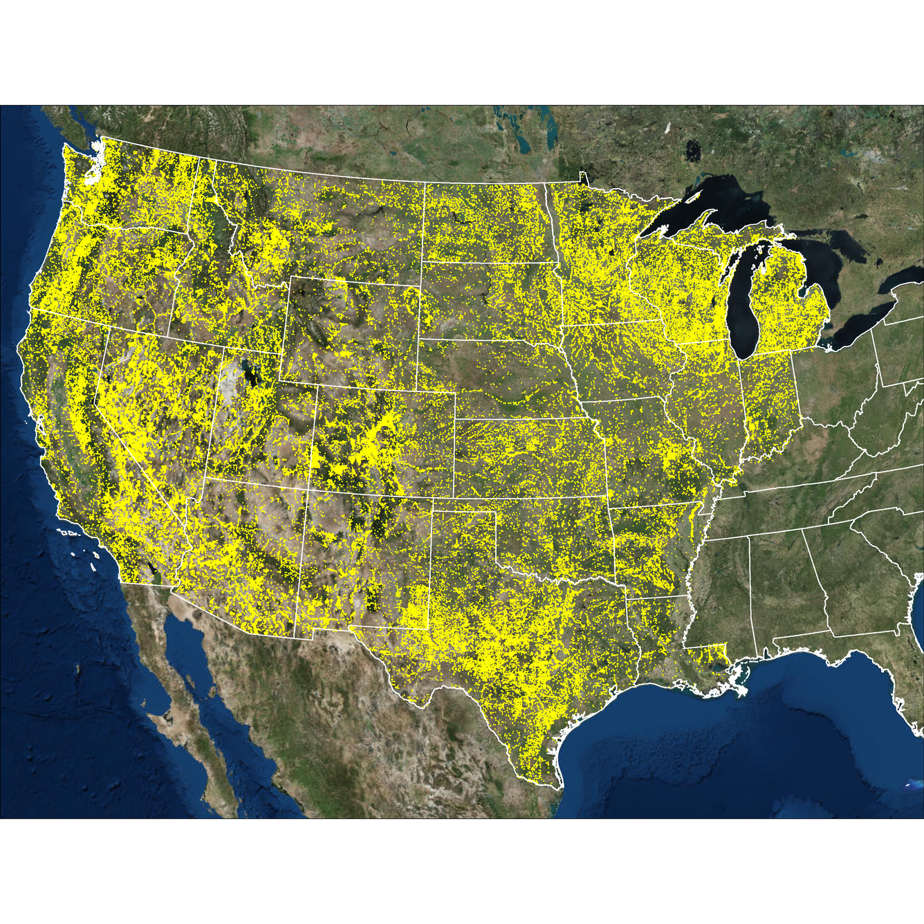 data location map