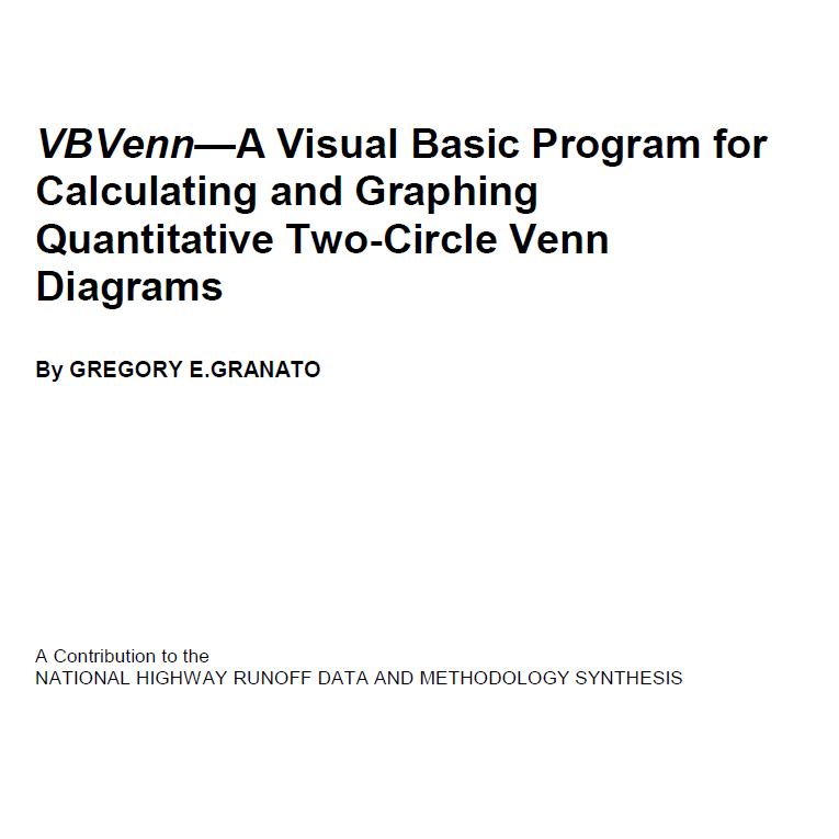 VBVenn publication cover