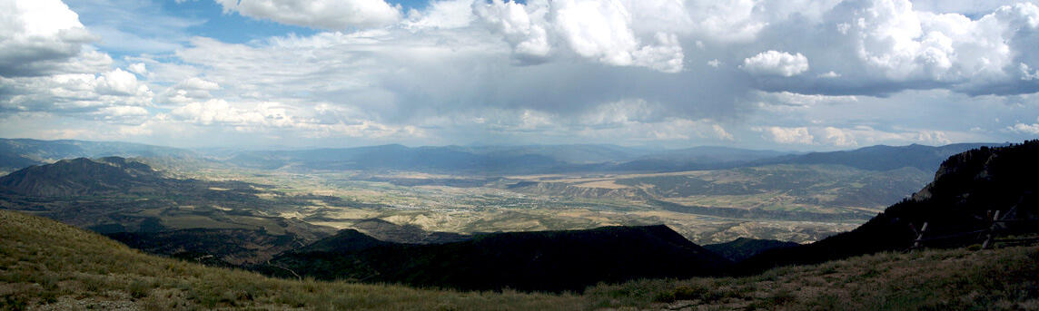 Panorama of Piceance Valley, Colorado