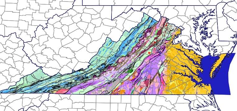 Virginia Geology and Mineral Resources Image