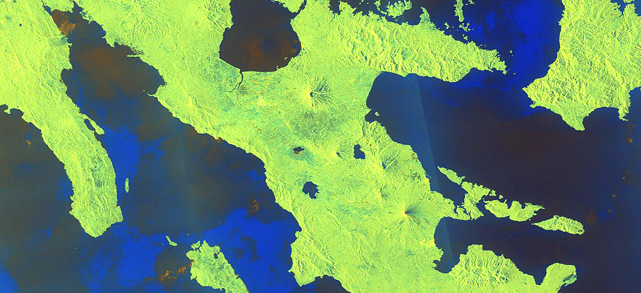 Mayon Volcano in the Philippines