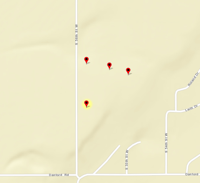 Wagner wetland sites in Montana