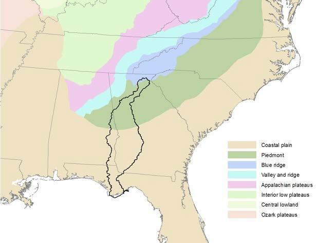 The Apalachicola-Chattahoochee-Flint basin